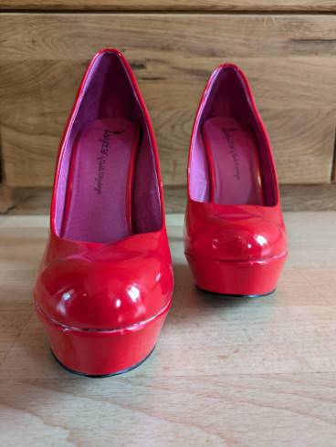 getragene Nylons und Pumps von Herrin Genoveva 28