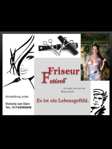 Profesioneller Friseurfetisch mit Victoria v. Darc 2