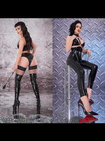 Duo Session Missy Van Licks & Lady BlackDiamoond 2