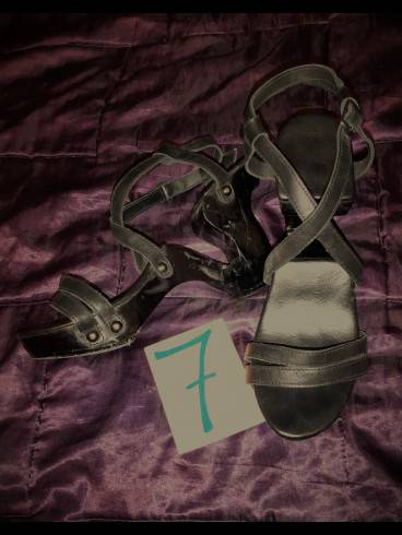 abgetragene HighHeels 13