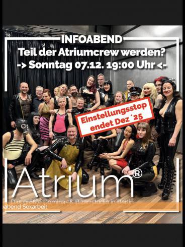 Werde Teil von etwas Besonderem - das Atrium Team 1