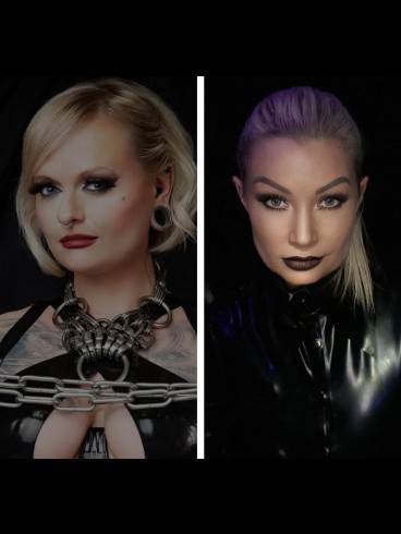 Klinik- und Latexsession im Duo 1